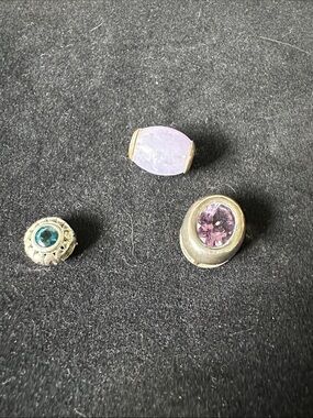 Assorted Gemstone Pendants in 925 silver